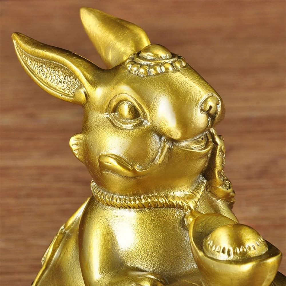 Amazon.com: Feng Shui Statue Chinese Zodiac Rabbit Ornaments